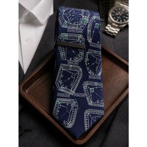 For the Baseball Lover - Josh Bach 61” Silk Tie